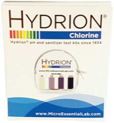 Hydrion Cm-240 Chlorine Test Strips